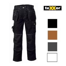 TEXXOR Arbeitshose PANAMA Canvas Multifunktion Bundhose Hose robust