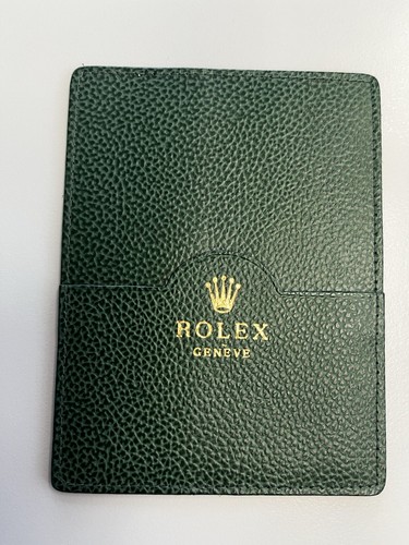 Rolex etui kartenetui leder - rolex,