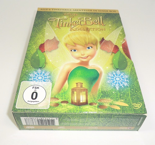 Dvd box tinkerbell mit - dvd-box, 6