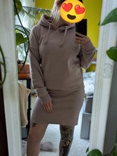 Hoodie Kleid Sweatkleid Gr. S