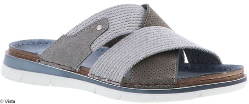 Vista herren pantolette grau - herren,