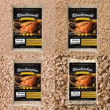 Räuchermehl Räucherchips 500g, 5kg Räuchern Buche Rauch Fische Smoker Grill BBQ