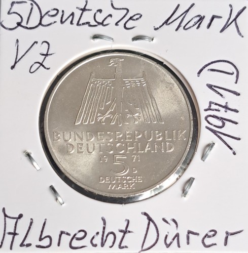 Brd deutsche mark 1971 - deutsche, d
