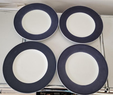 4 x Kuchenteller Teildekor