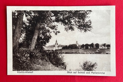 Küstrin altstadt 1930 - ak,
