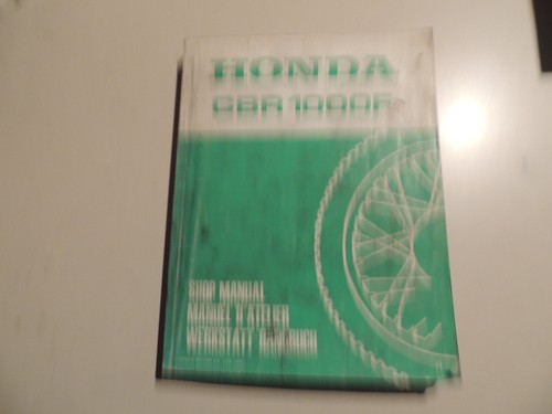 Werkstatthandbuch manuel