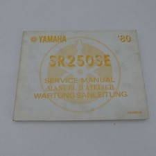 original Yamaha SR250 SE Werkstatthandbuch Reparaturanleitung Handbuch manual