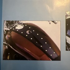 Cruiser Tankschutz Kunstleder mit Concha für Suzuki VS 750-1400