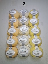 15 Knäuel (2) Strickgarn Online Linie 107 Supersoft, 60% Baumwolle 40% Polyacryl