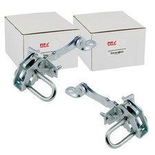 2X NTY TÜRFESTSTELLER TÜRSTOPPER BEIDSEITIG VORNE passend für ALFA ROMEO 147 GT