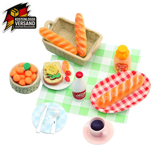Set miniatur frühstücksset - set,