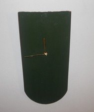 Creaton Bieberschwanz Dachziegel Uhr mit Junghans Quarz W738 Uhrwerk grün