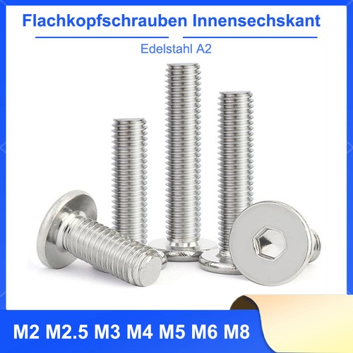 Niedrig flachkopf schrauben - flachkopf,