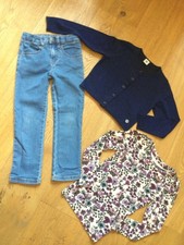 3 Teile Gr 110: Strickjacke