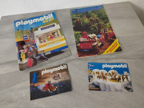 Playmobil kataloge 80er - kataloge,