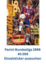 Panini Fußball Bundesliga 1996 Einzelsticker auswählen #1-269