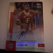 Jonathan Tah Auto /35, Topps