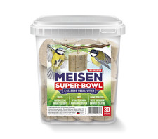 Delicia Meisen Super-Bowl 30 St. mit Insekten Wildvögel Vogelfutter Meisenknödel