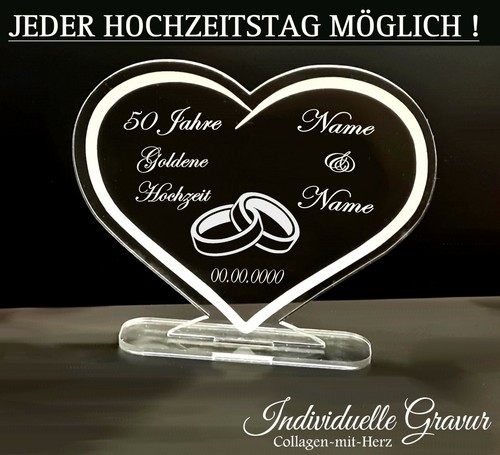 Aufsteller hochzeitstag mit - aufsteller,