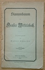 Stammbaum des Hauses