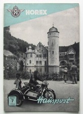 Horex-Hauspost 1953 Nr. 7: * Horex Regina 400  * IFMA 1953