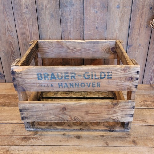 Alter bierkasten brauer - alter,