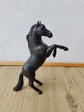 Schleich 13624 Mustang Hengst schwarz steigend Pferd Farm Life 2005 gebraucht