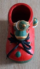 Nikolausstiefel, 15,5 x 8 x 9 cm, Keramik