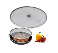 Pfannenspritzschutz Spritzschutz Sieb Deckel Bratpfanne universal 23/25/28cm