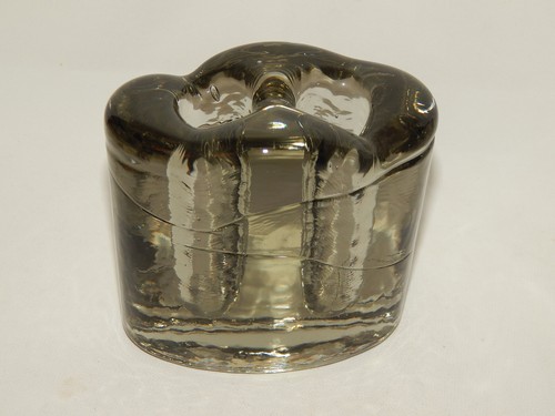 Doppel vase rauch glas - doppel,