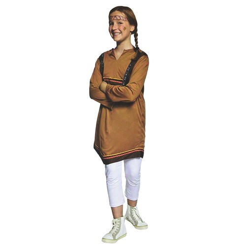 Indianerin kleid für kinder - indianerin,