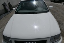 Audi A3 8L Motorhaube Frontklappe Haube weiß LY9G auch für Facelift