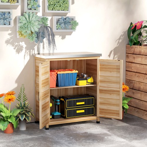 Outsunny gartenschrank mit - outsunny,