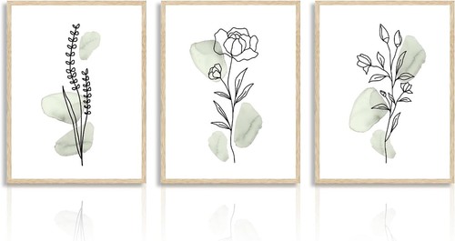 Wandbilder abstrakt botanisch - wandbilder,