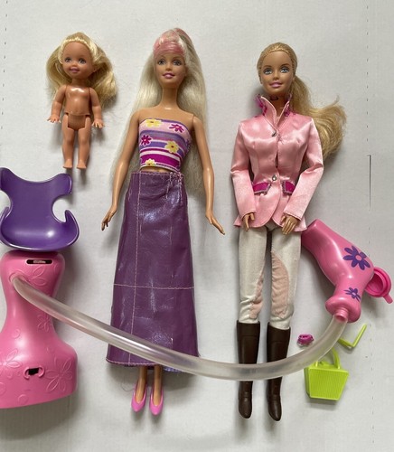 Barbie salon surprise riding - salon,