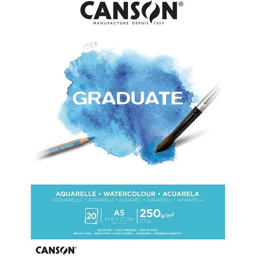Canson aquarellblock blatt - aquarellblock, 20