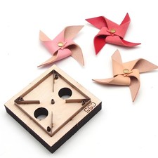 Leder Windrad Stanzform