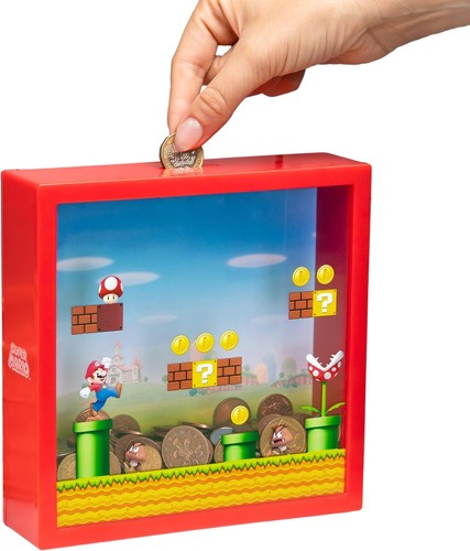 Super mario sparschwein - super,