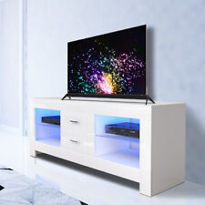 TV Schrank LED Lowboard Kommode Hochglanz Fernsehschrank Fernsehtisch TV Möbel