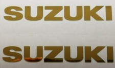 2 x Suzuki Aufkleber •