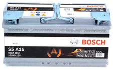 BOSCH Autobatterie 12V 105Ah 950A AGM Starterbatterie für Start-Stop S5A15