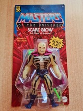 Masters / MOTU.-1.Edition Scare Glow - Origins,auf US Cardback - Unpunched !LOOK