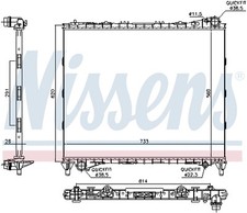 NISSENS 64331 Kühler