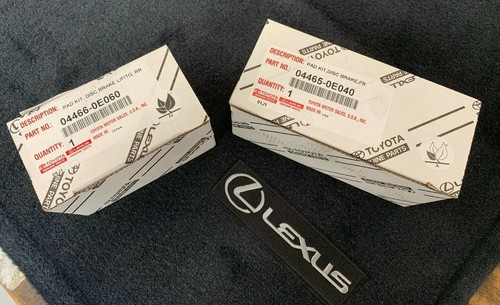 Lexus oem factory front and - factory,