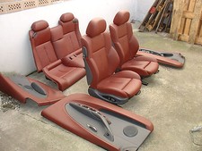 Inkl UMBAU BMW E63 Coupe Lederausstattung Sportsitze sport leder Bordeaux rot M6