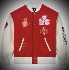 LFC Liverpool x Converse Unisex Woven Varsity Jacket LIMITED EDITION SIZE M