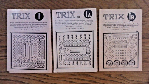 Trix metallbaukasten - trix,