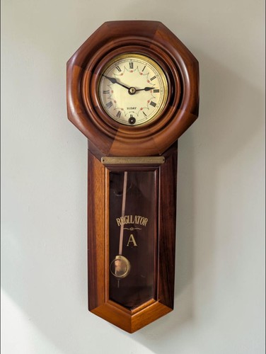 Vintage holz tage regulator - holz,