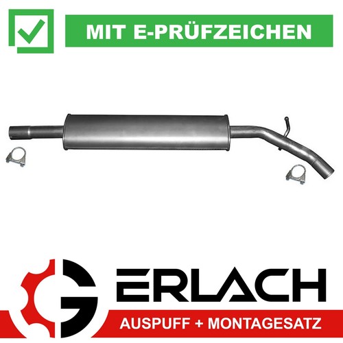 Mittelschalldämpfer für