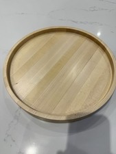 Guaxs holz tablett rund - holz,